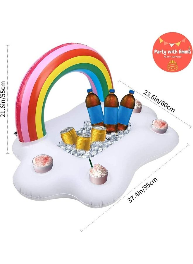 Party with Emma Colourful Inflatable Drink Holder  - Image 5