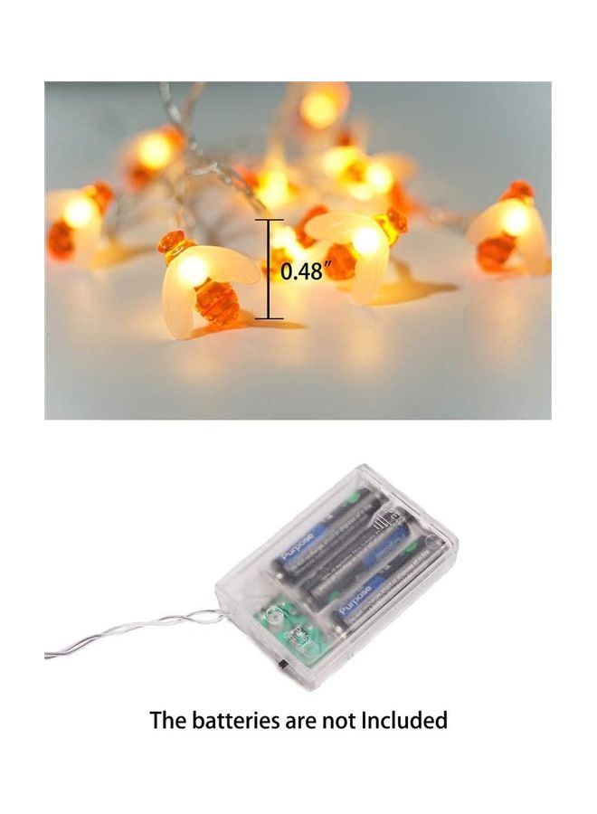 Party with Emma Honey Bees String Lights Brown  - Image 2