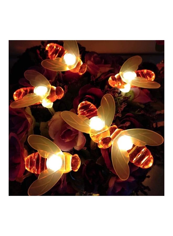 Party with Emma - Honey Bees String Lights Brown - Image 1
