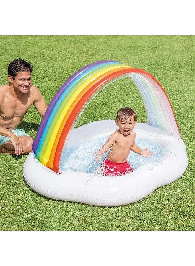 INTEX Intex - Rainbow Cloud Baby Pool Ages 1-3