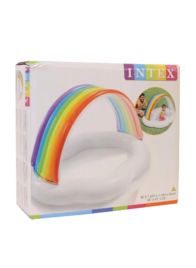 INTEX Intex - Rainbow Cloud Baby Pool Ages 1-3
