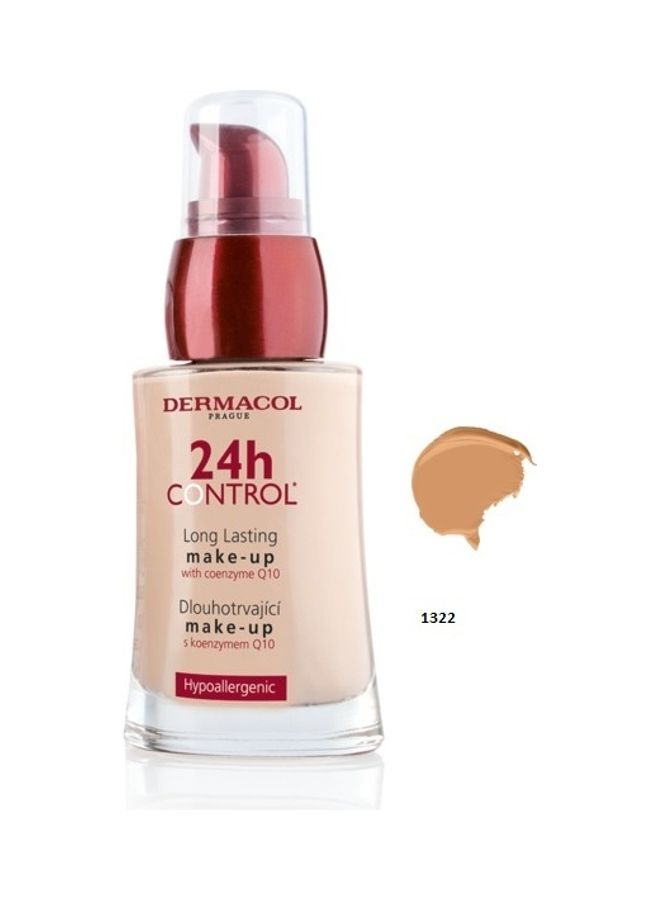 Dermacol 24H Control Long Lasting Make-Up Liquid Foundation No. 100 - Image 2