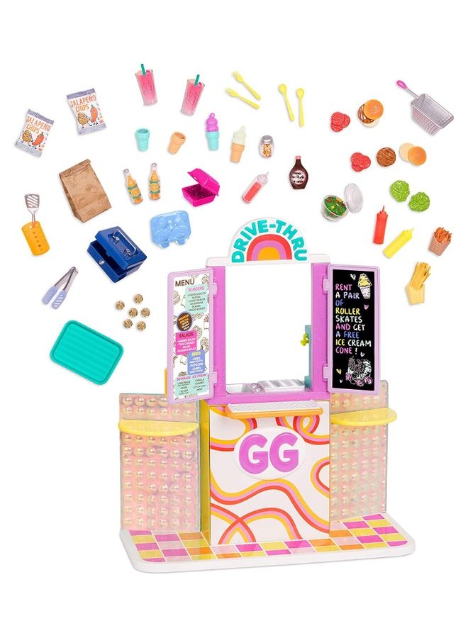 جليتر جيرل لعبة نافذة طلبات السيارات - Image 2