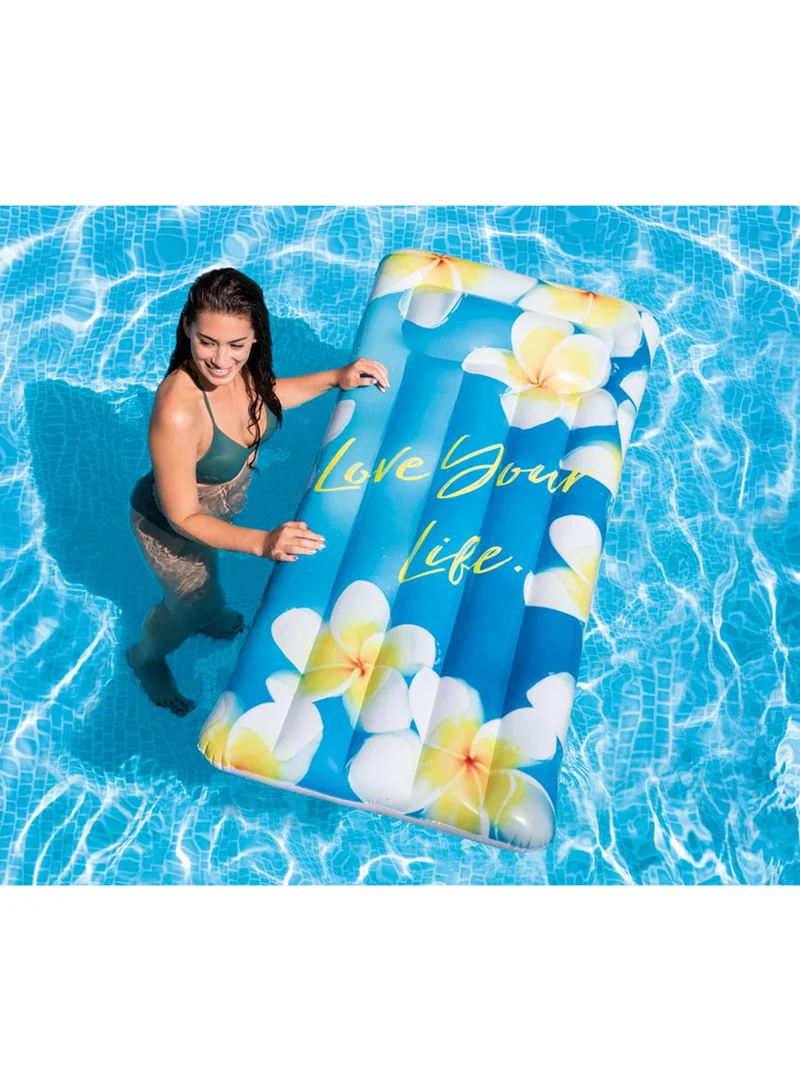 INTEX 1-Piece Tropical Island Mat Assorted - Style May Vary 170x76x22cm 170x76x22cm