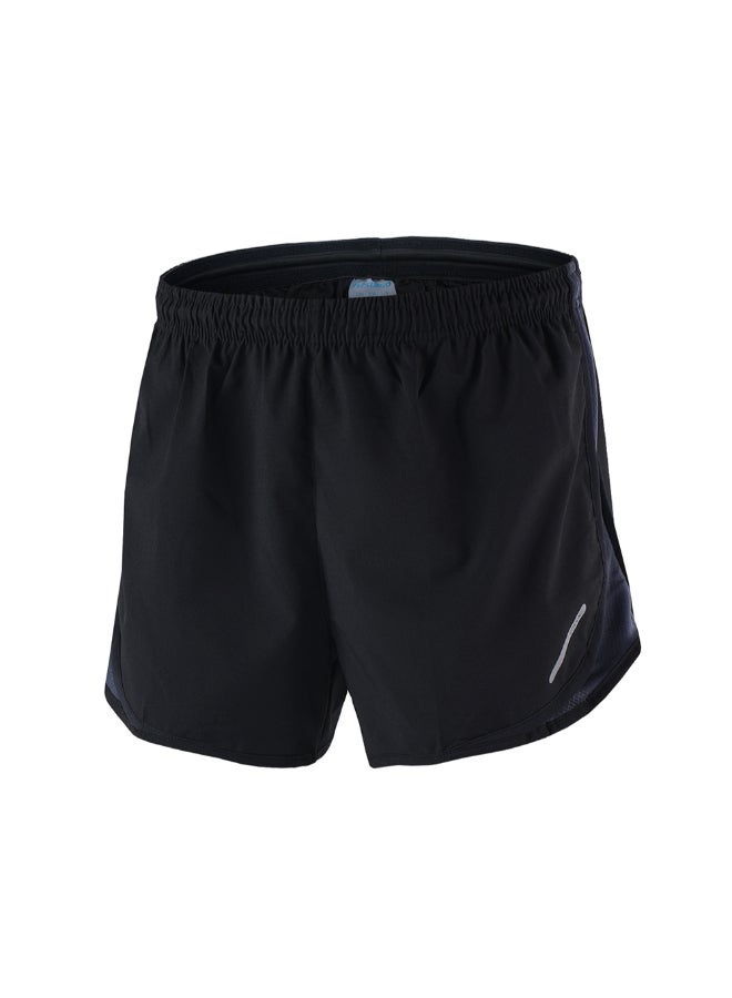 Quick Drying Running Shorts Black 