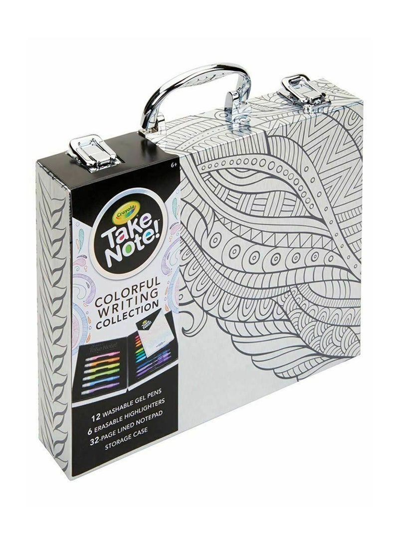 Crayola Take note! Colorful Writing Collection 5.08 x 25.4 x 22.86cm - Image 1