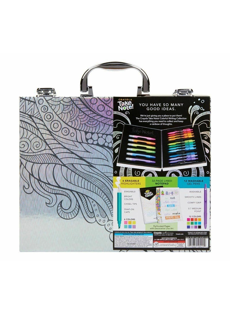 Crayola Take note! Colorful Writing Collection 5.08 x 25.4 x 22.86cm - Image 3