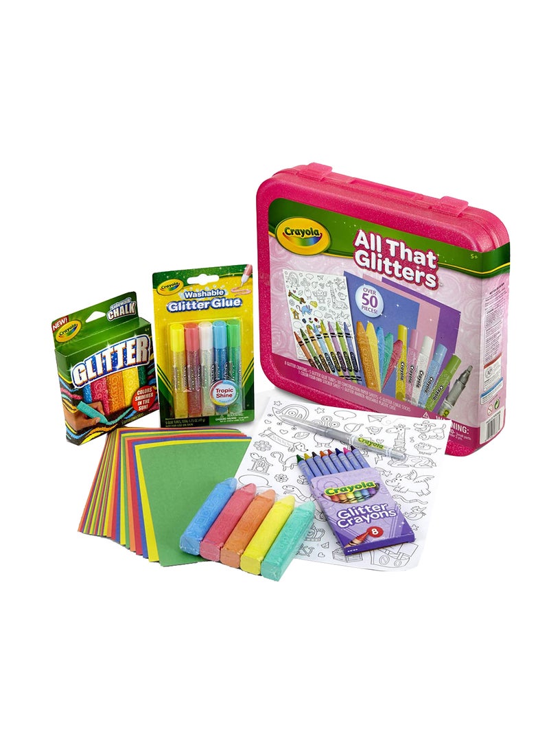 Crayola All That Glitters 24.5X27X6cm - Image 1