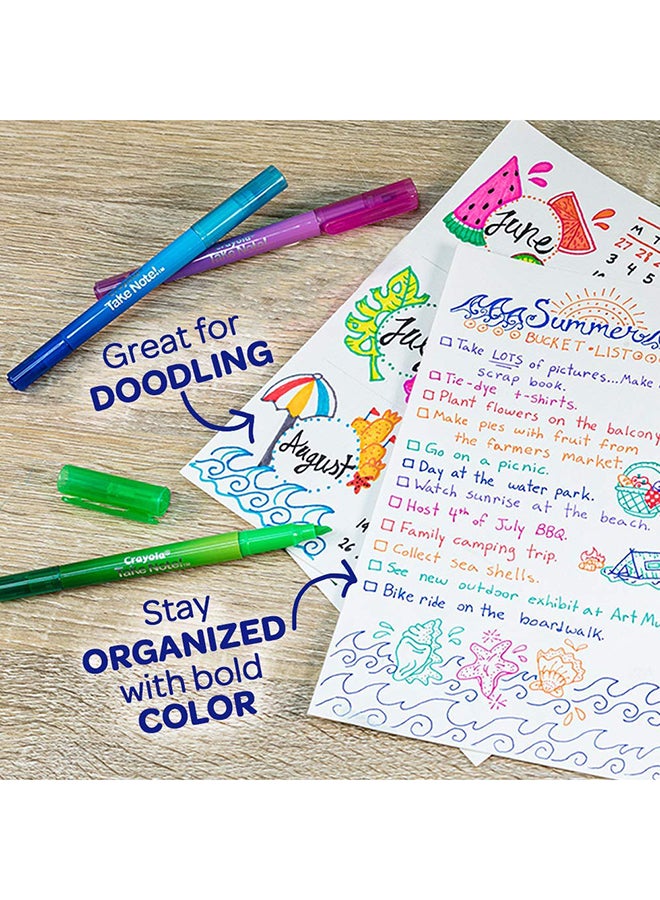 كرايولا - 6 اقلام الكتابة والتحديد 19.4X12X1.5سم - Image 3