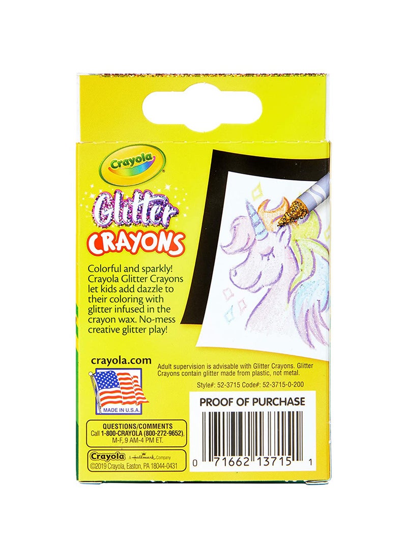 كرايولا أقلام تلوين لامعة 24 قيراطاً 11.43x7.15x2.7سم - Image 5