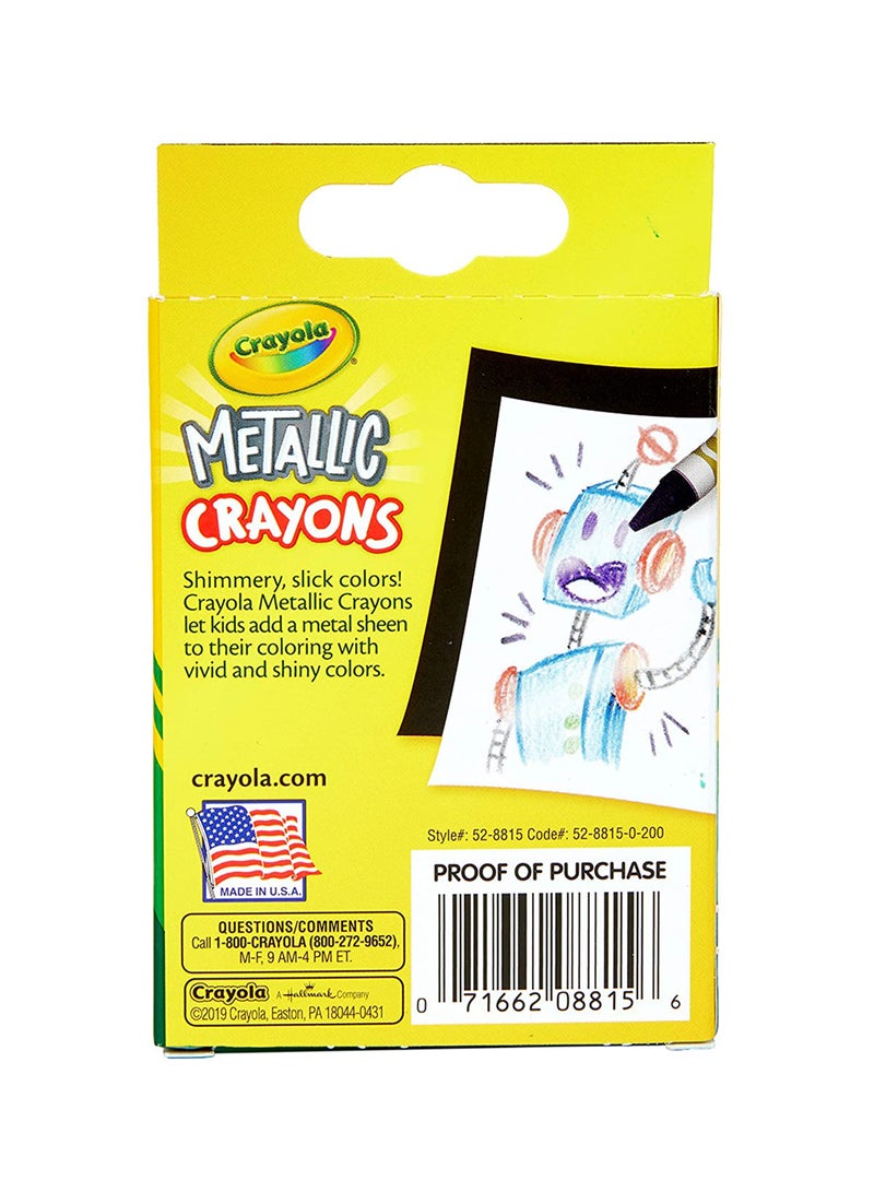 كرايولا أقلام تلوين معدنية للأطفال مكونة من 24 قطعة - Image 5