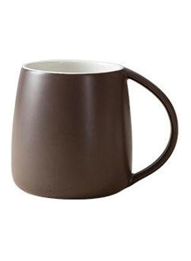 non Ceramic Cup Brown 380ml - Image 1
