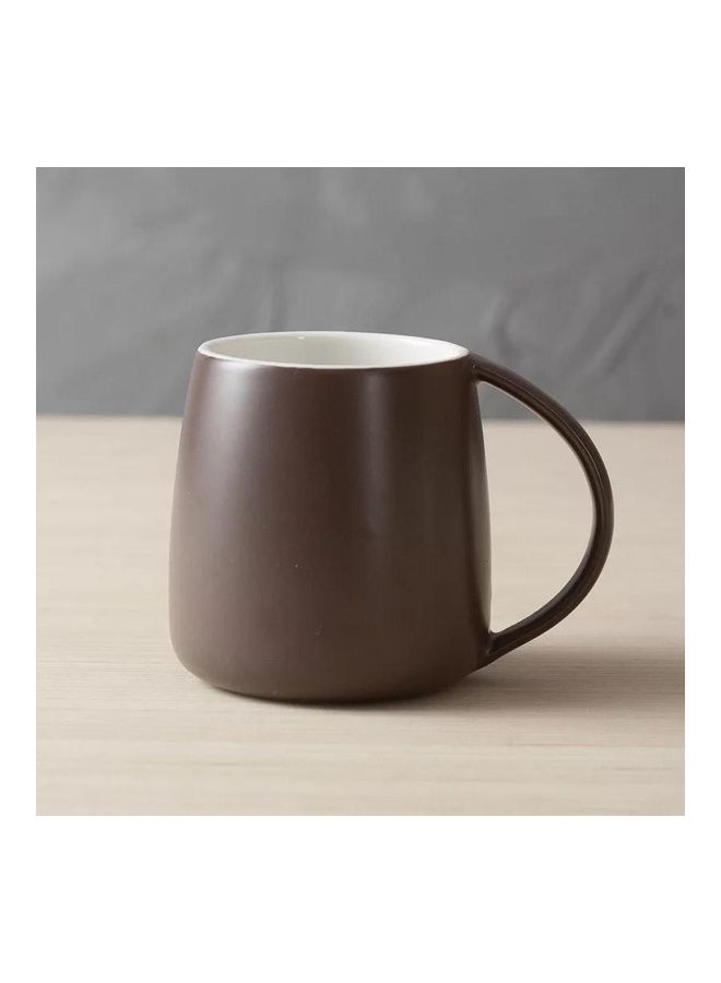 non Ceramic Cup Brown 380ml - Image 3
