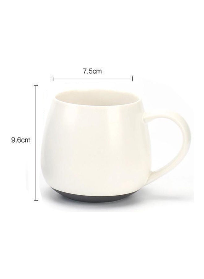 non Ceramic Cup White/Grey 360ml - Image 2