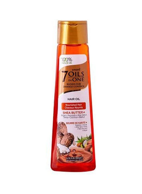 7 In 1 Shea Butter Oil 100% Natural Oils Orange 200ml