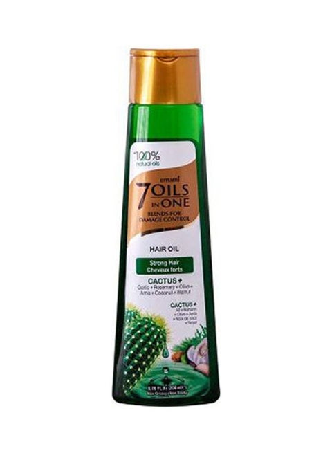 7 In 1 Cactus Oil 100% Natural Oils Green 200ml