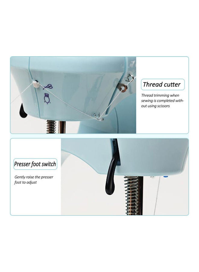 Electric Small Tailoring Machine Pink/White - Image 2