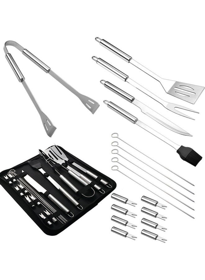 18-Piece Barbecue Tool Set Multicolour - v1617703309/N46215783A_1