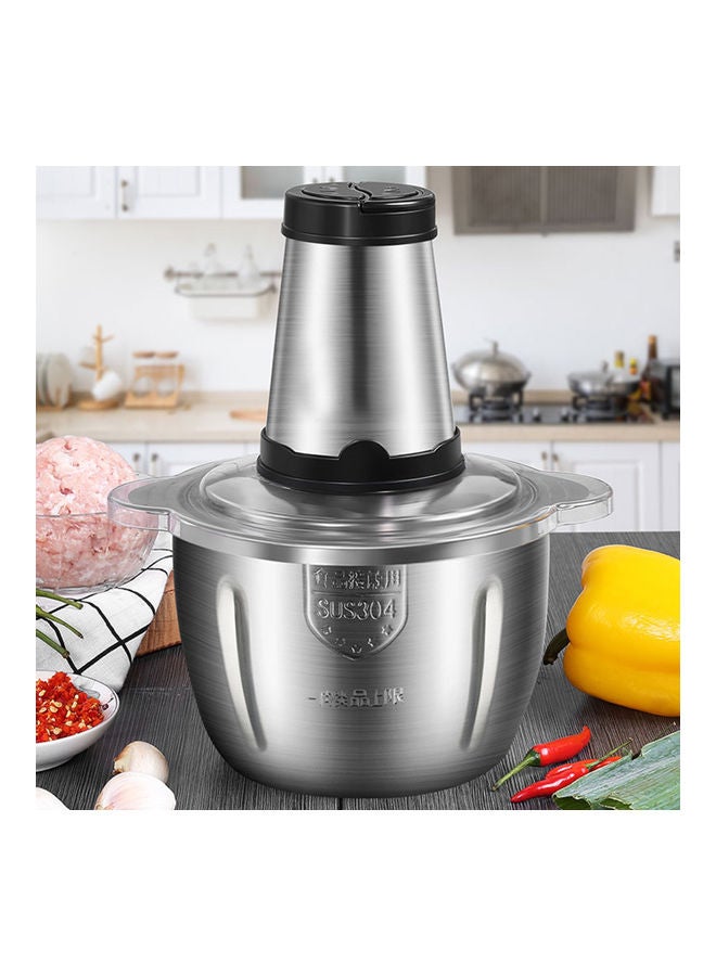Generic Electric Meat Grinder 2.0 L 200.0 W NC-H1249 Silver  - Image 3