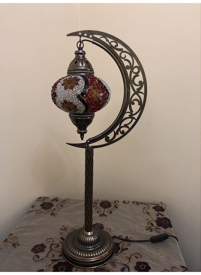 Generic - Handmade Mosaic Table Lamp Multicolour - Image 1
