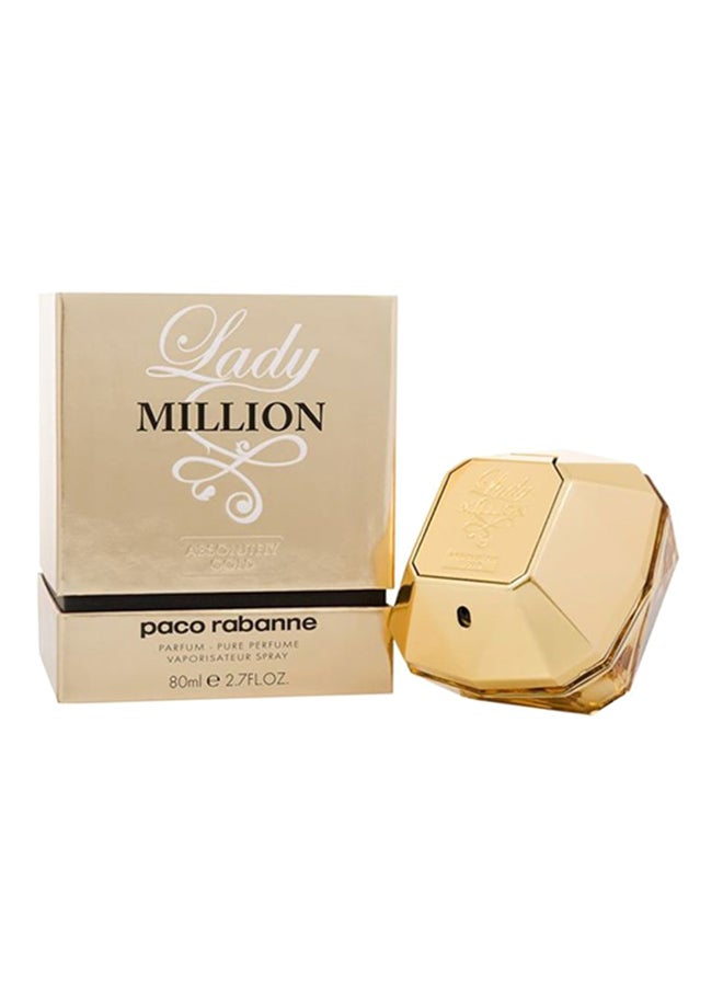 Lady Million Absolutely Gold EDP 80ml