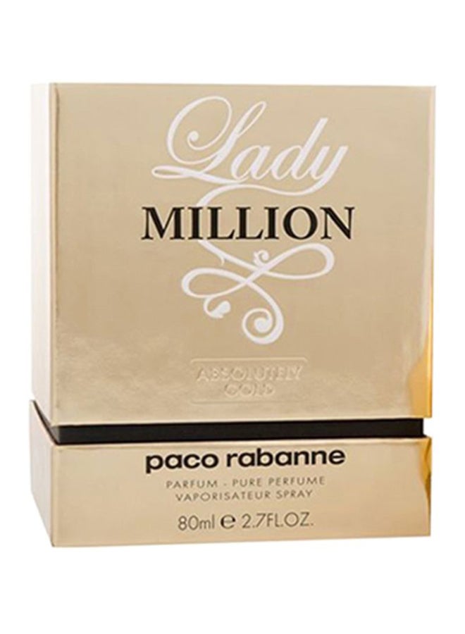 Lady Million Absolutely Gold EDP 80ml