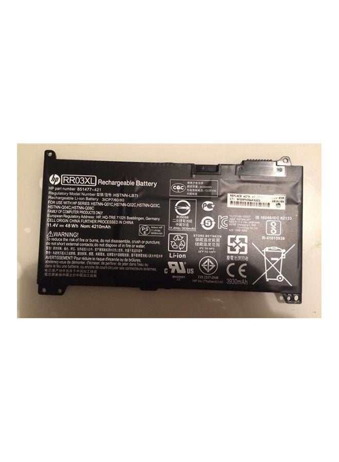 Laptop Battery Hp Rr03Xl Og Black - Image 1