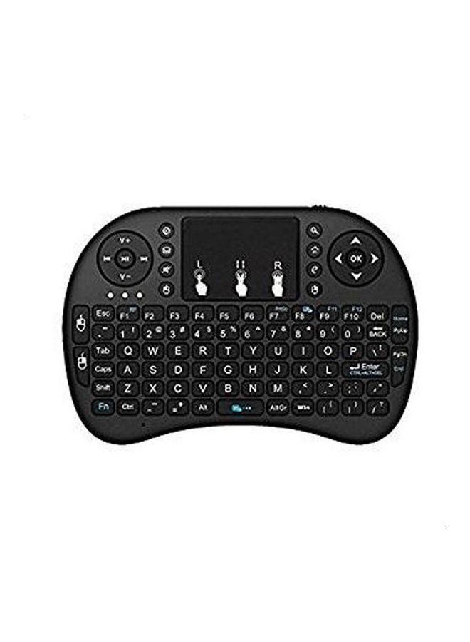 Mini Keyboard Has Touchpad And 92 Keys Bluetooth Wireless For Android- And Windows Black