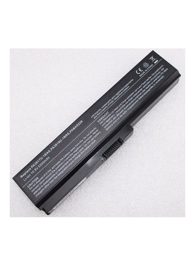 Generic - Replacemet Notebook Battery For Toshiba Pa3817U-1Bas Pa3818U-1Brs Pa3819U-1Brs Black - Image 1