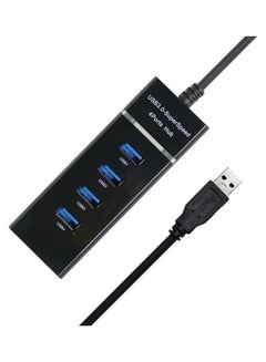 Generic Usb Super Speed - 3.0 Hub - 4 Ports Black  - Image 1
