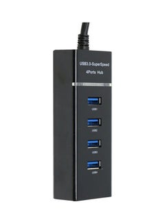 Generic Usb Super Speed - 3.0 Hub - 4 Ports Black  - Image 2