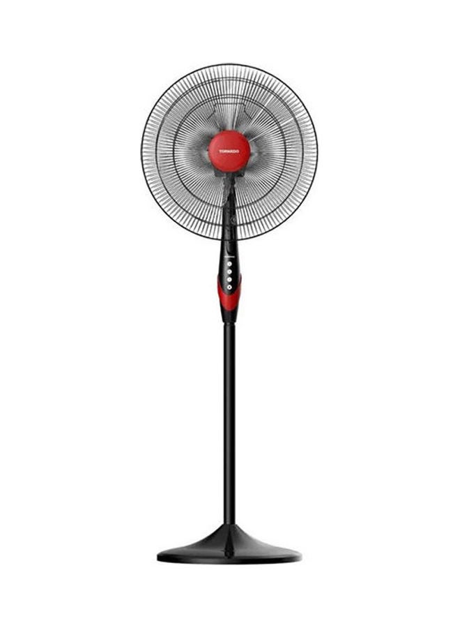 TORNADO - Stand Fan 18 Inch, Without Remote Control TSF18XW Red-Black - Image 1