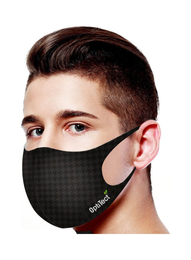 أوبتيتيكت كمامة مضادة للبكتيريا وقابلة لإعادة الاستخدام والغسل - مقاس كبير بتقنية حاصلة على براءة اختراع - Image 1