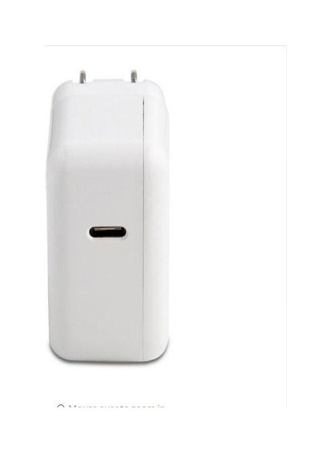 Generic - 61W Usb Type-C Power Adapter Charger Macbook Pro 13 Inch Usb Type-C Charging Adapter White - Image 1