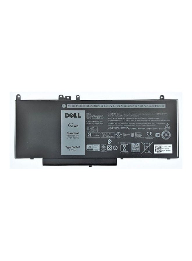 ديل بطارية لجهاز ديل لاتيتيود E5450- E5470- E5550- E5570 (7V69Y) سعة 62 وات في الساعة أسود