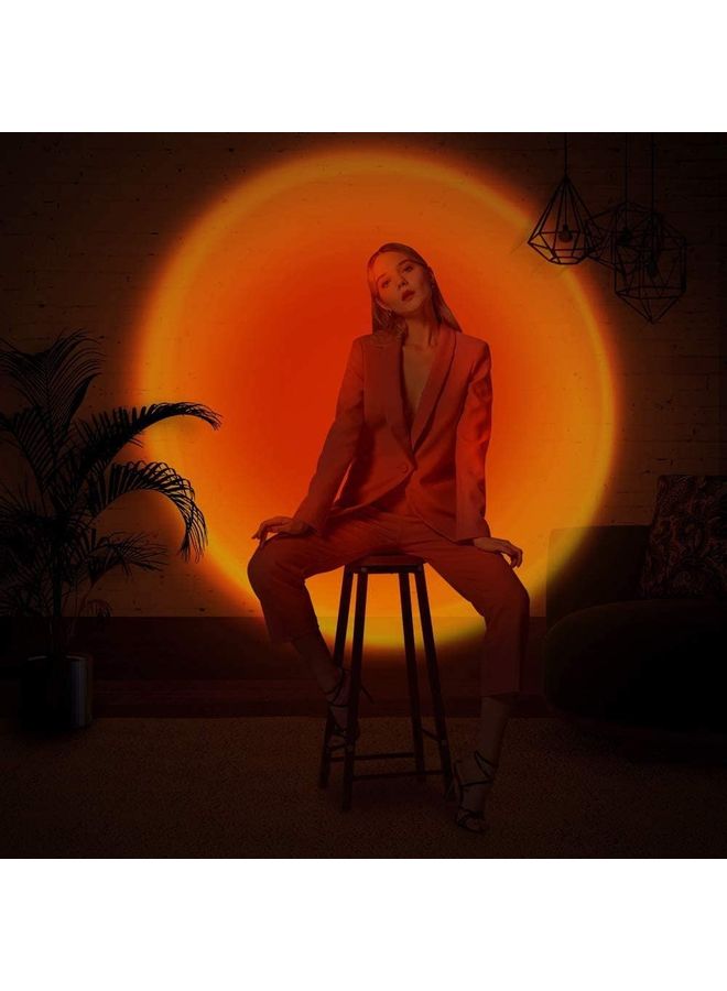 Sunset Projection LED Lamp Orange - Image 3