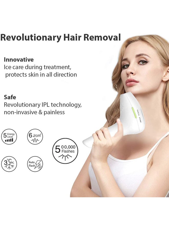 روك بو جهاز ليزر بتقنية الضوء النابض المكثف لإزالة الشعر بشكل دائم أبيض - Image 4
