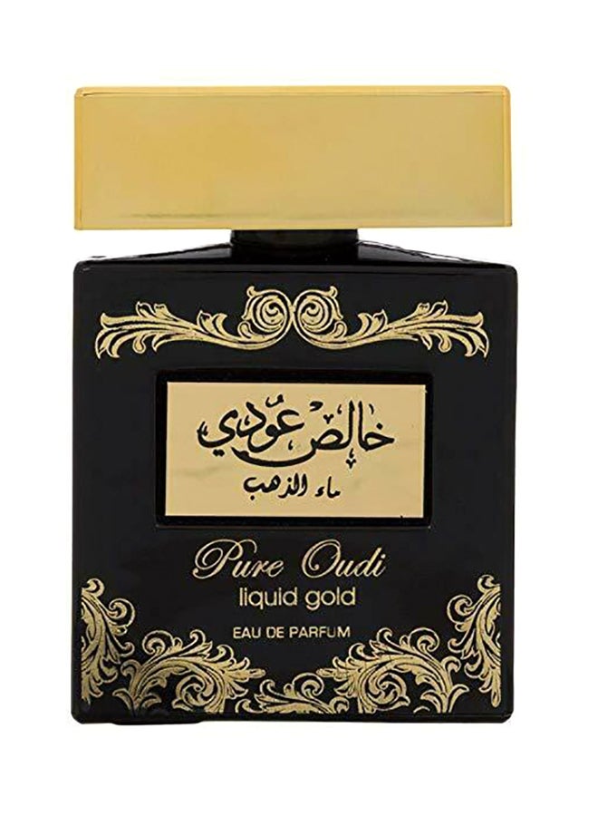 Lattafa - Pure Oudi Liquid Gold EDP 100ml - Image 1