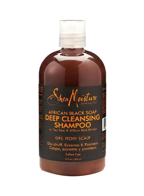 African Black Soap Deep Cleansing Shampoo 384ml