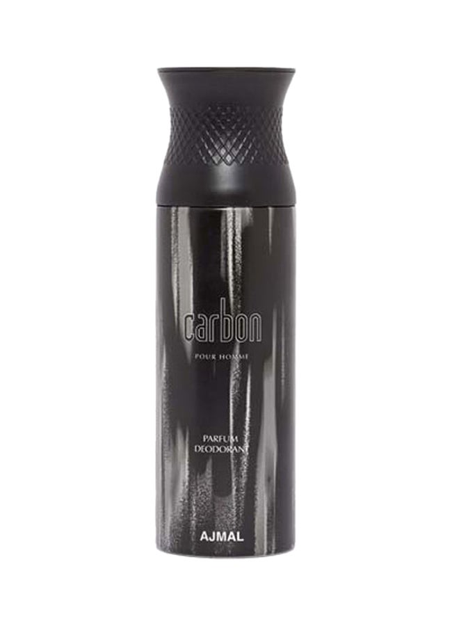 Ajmal Carbon Deodorant Spray Black 200ml  - Image 1