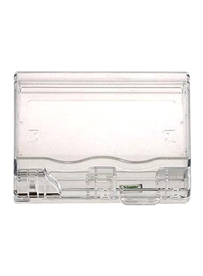 Schneider Electric Waterproof Wall Plate Clear 160x120.6x50mm - Image 5