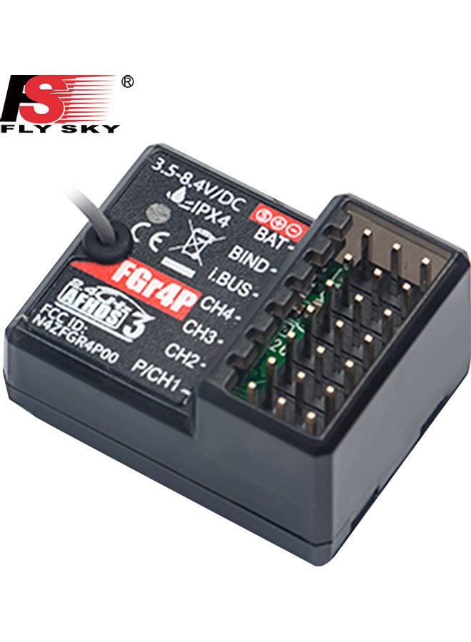 Flysky - FGR4P 2.4GHz 4CH AFHDS 3 RC Receiver PWM/PPM/I.bus/S.bus Output - Image 1