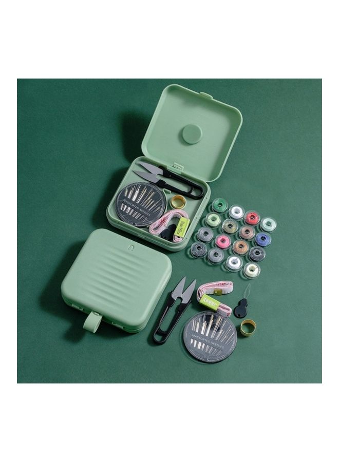 Small Magnetic Sewing Kit Box Green  - Image 1