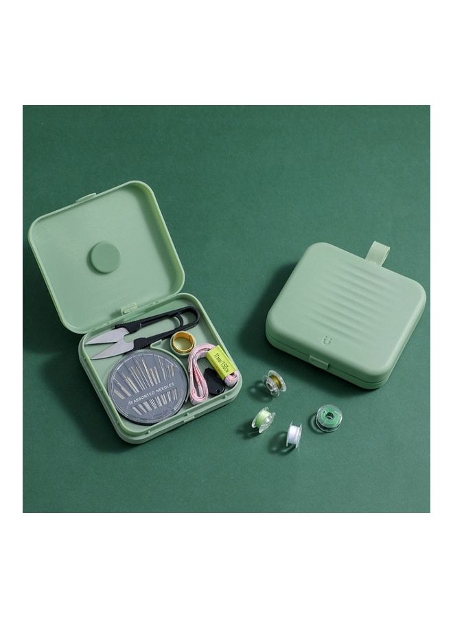 Small Magnetic Sewing Kit Box Green  - Image 2