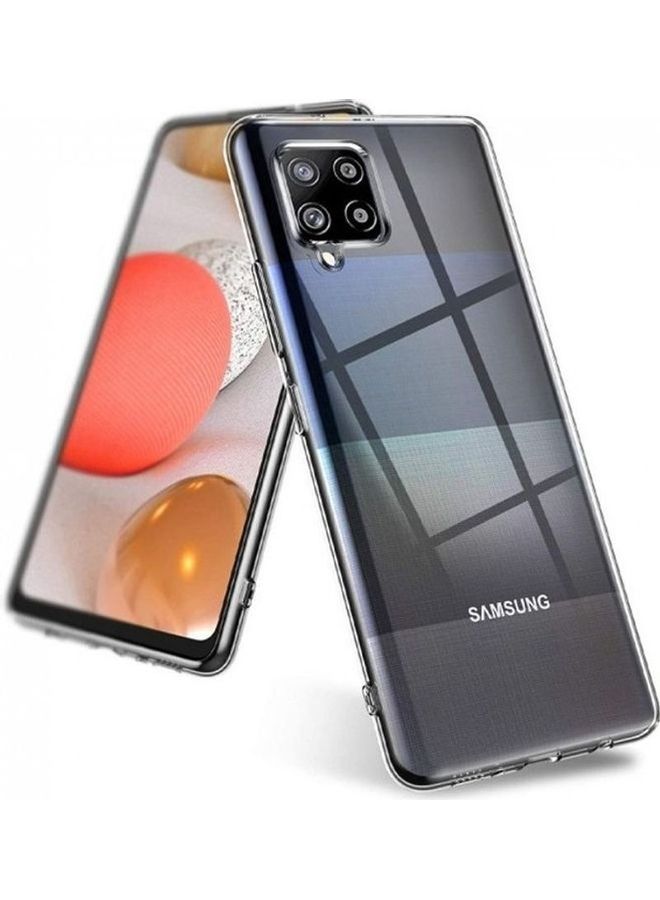 شيزي غطاء حماية واقٍ لهاتف سامسونج جالاكسي A42 شفاف - Image 2