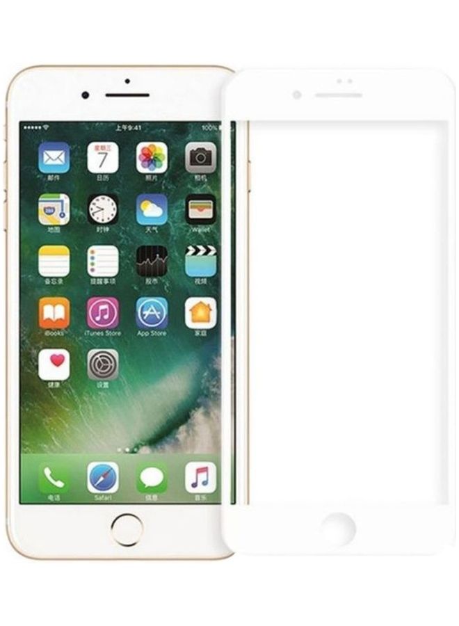shAyzee 5D Tempered Glass for Apple iPhone 7 White