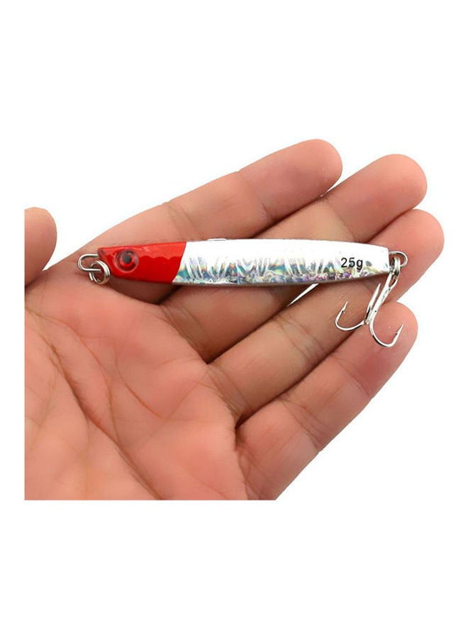 Generic Fishing Baits  Lure Set Metal Hard Baits 3D Eyes With Treble Hook Flat Split Rings - Image 2