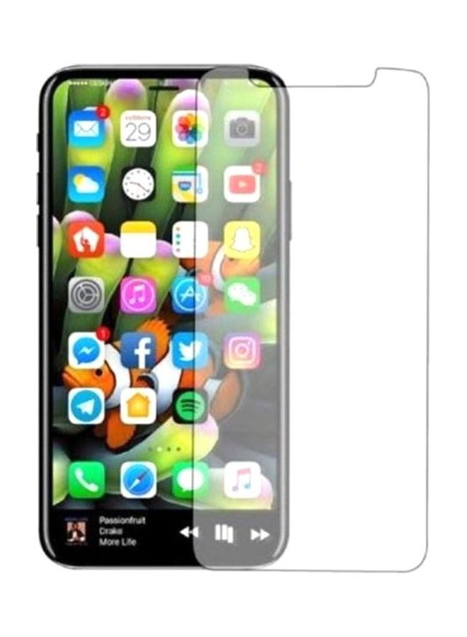 shAyzee 5D Curved Screen Protector For Apple iPhone X Clear