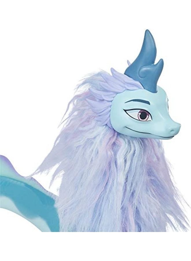 ديزني برنسيس دمية التنين سيسو المستوحاة من فيلم "Raya And The Last Dragon" المزودة بشعر للفتيات والأولاد - Image 1