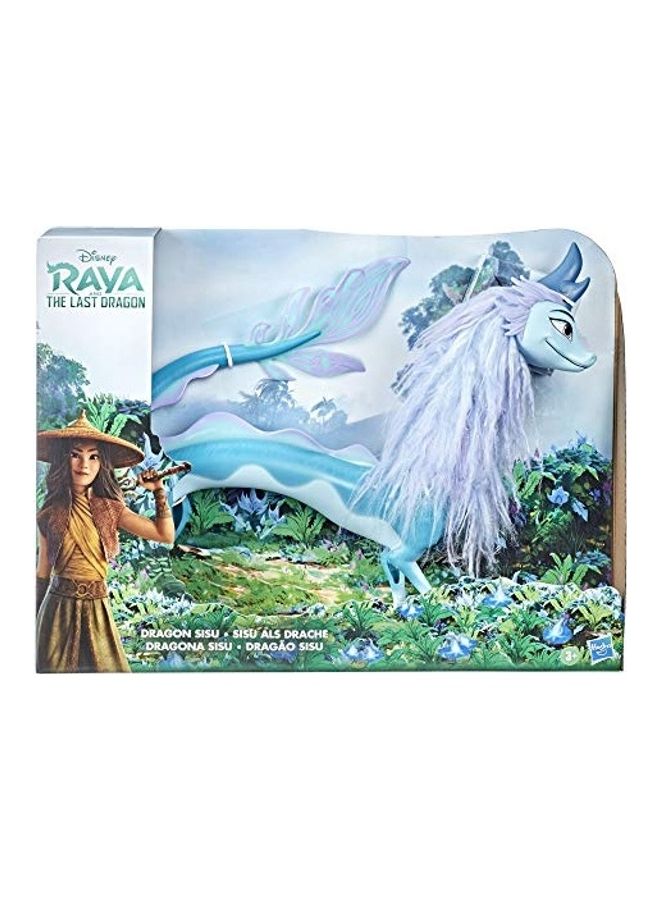 ديزني برنسيس دمية التنين سيسو المستوحاة من فيلم "Raya And The Last Dragon" المزودة بشعر للفتيات والأولاد - Image 2